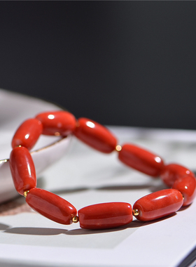 藏珠饰家天然有机精工有机红宝石