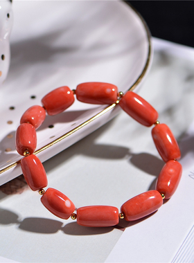 藏珠饰家天然有机精工有机红宝石