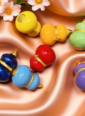 七子葫芦吊坠项链毛衣链挂坠