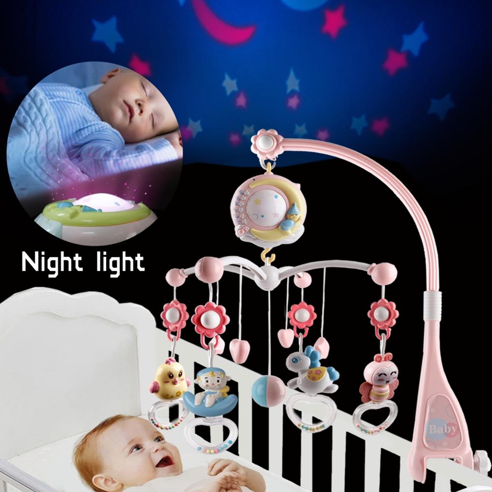 Baby Mobile Rattles Toys 0-12 Months For Baby Newborn Crib B - 图0