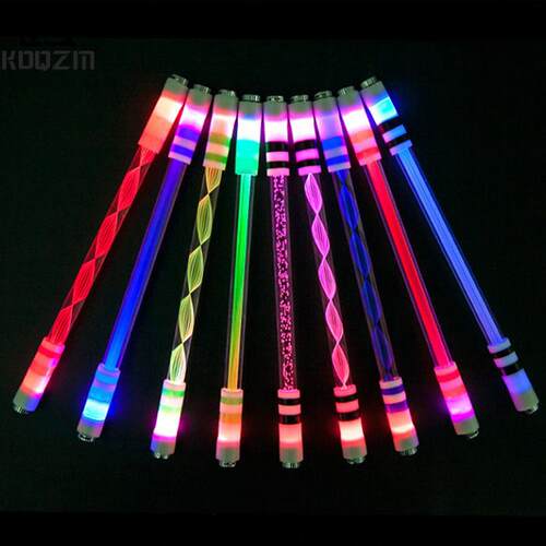 Illuminated Spinning Pen Creative Rolling Special Pen Kids R - 图0