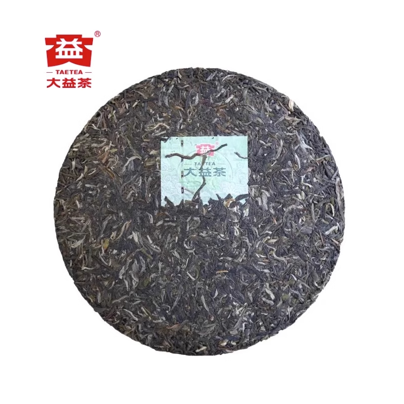 大益普洱茶生茶2012年龙腾盛世普洱生茶龙年生肖茶357g/饼普洱茶