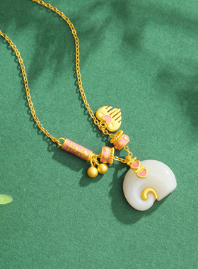 vana和田玉吉祥富贵项链女款