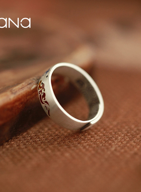 vana足银999轻奢小众戒指