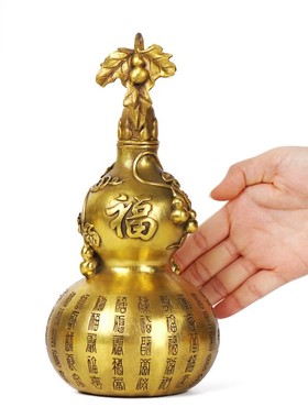 玄关全铜百福家用摆件工艺品