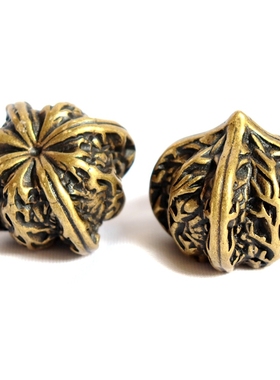 全铜文玩铜实心礼品手把件送长辈