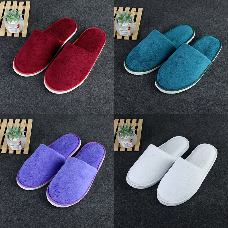 Women Indoor Slippers warm furry Home Slipper Winter Home sh - 图0