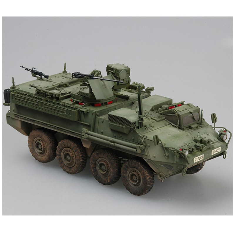 小号手/TRUMPETER美军M1127斯崔克侦察车00395拼装坦克模型 1/35 - 图0