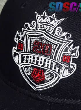 BBOY BGIRL帽子street wearTRIBAL20周年纪念款刺绣经典tag涂鸦字