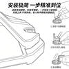 Motorcycle electric vehicle modified side feet widened and enlarged support suitable for Maverick 9 aluminum alloy side support foot support bracket