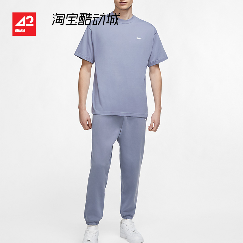 现货42运动家 Nike Lab男女舒适透气运动短袖T恤 DA0321 DA0324-图2