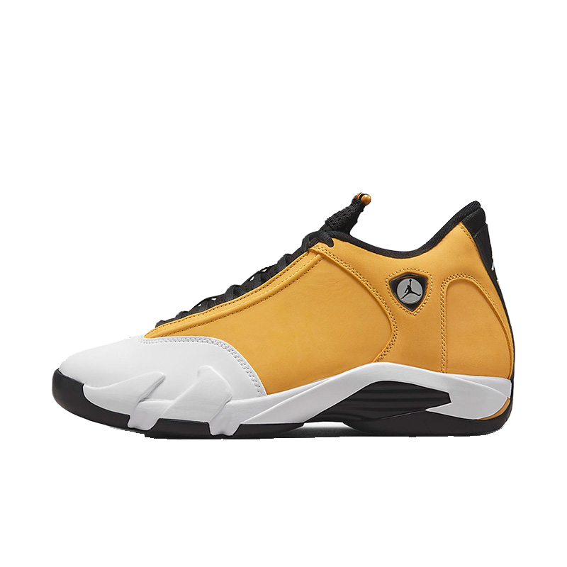 现货42运动家Air Jordan 14 Retro AJ14黑黄复古篮球鞋487471-701 - 图3