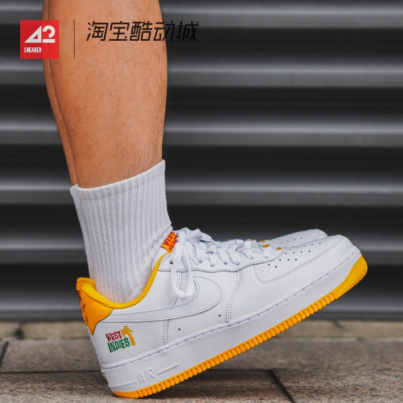 42运动家 Nike AIR FORCE 1 布鲁克林群岛空军一号板鞋DX1156-101