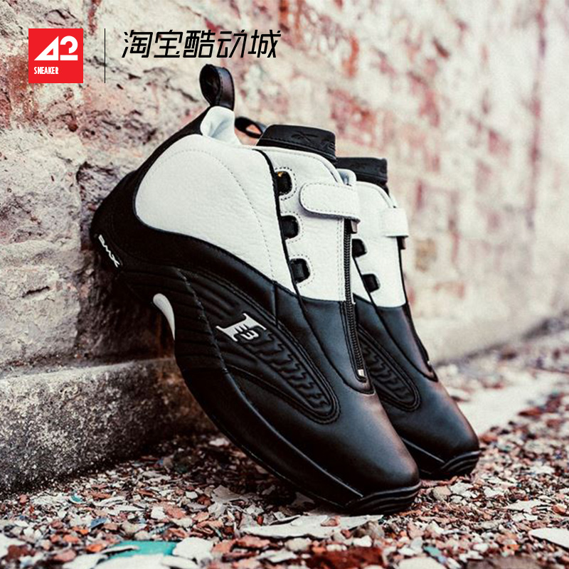 现货 42运动家 REEBOK ANSWER IV 艾佛森4代答案篮球鞋 G55111 - 图1