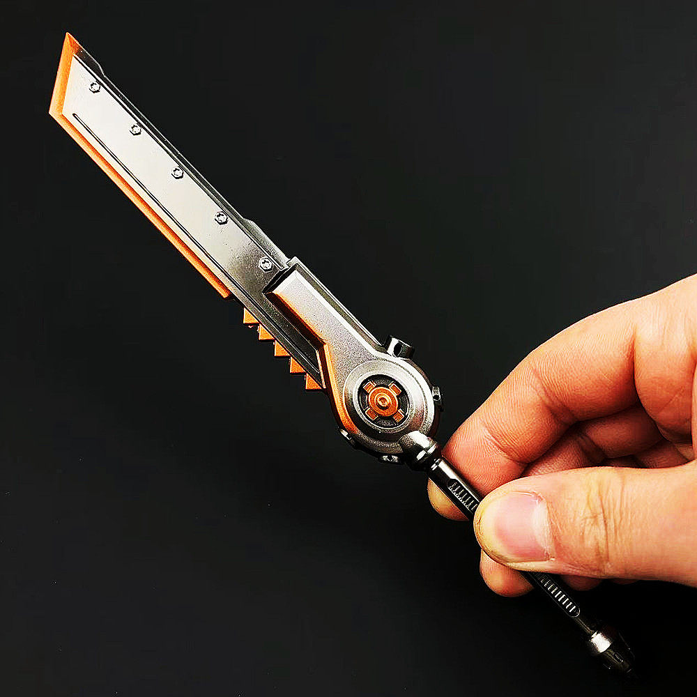 和平精英手办和平精英周边地铁逃生装甲大刀金属武器模型合金兵器手办摆件玩具