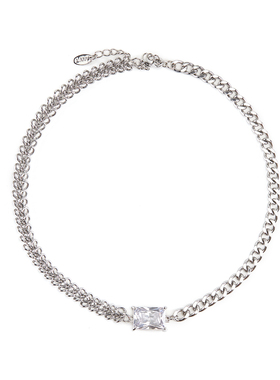 GirlyFancyClub原创锆石项链套装