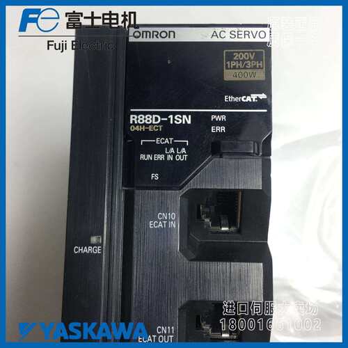 欧姆龙伺服驱动器R88D-1SN04H-ECT/1SN02H/01H/08H/10/15F/30F-06 - 图0