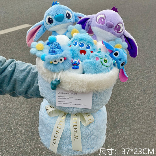 Doll bouquet Stilt plush birthday gift cute