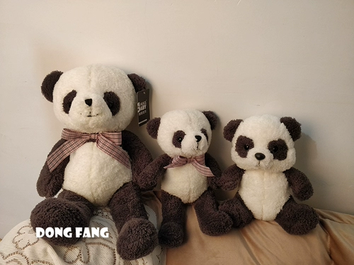 Милая плюшевая игрушка, тряпичная кукла для сна, с медвежатами, панда, подарок на день рождения