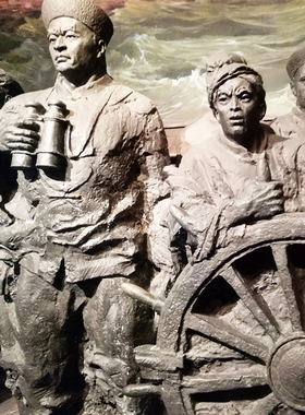 精雕宴玻璃钢铸铜纪念馆