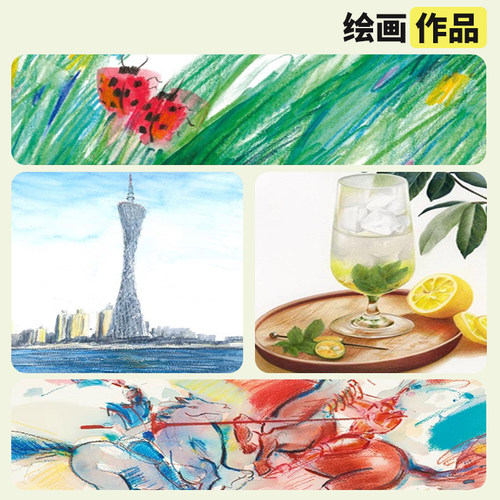 德国辉柏嘉100色油性彩铅城堡红铁盒60色骑士油性彩色铅笔专业手绘画画学生用初学者专用套装 - 图3