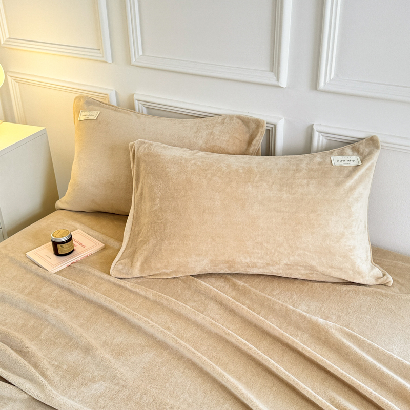 洁丽雅毛毯牛奶绒床单单件冬季加厚加绒法兰绒毛绒珊瑚绒宿舍被单