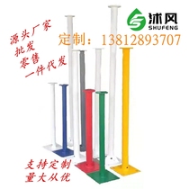 Scenic and complementary monitoring upright pole wind power generator exhibition pole solar street lamp pole 2 m 6 m tapered rod custom