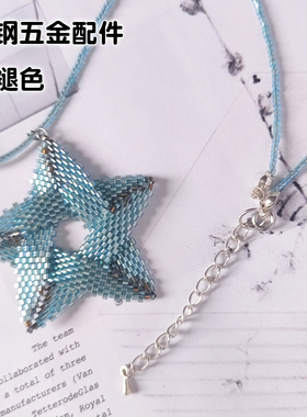 小众独特几何图案手工项链