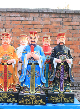 四海龙王四海龙神龙王爷树脂摆件