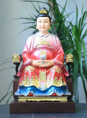 金花银花教主供奉摆件树脂