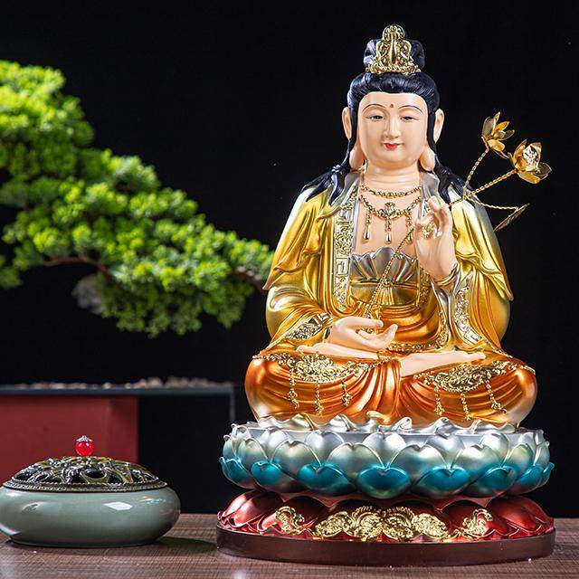 Household Manjushri Puxian Bodhisattva ornaments for worship