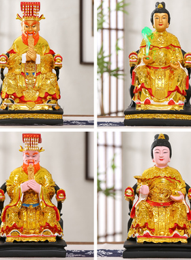 树脂龙王龙母东海龙王佛像