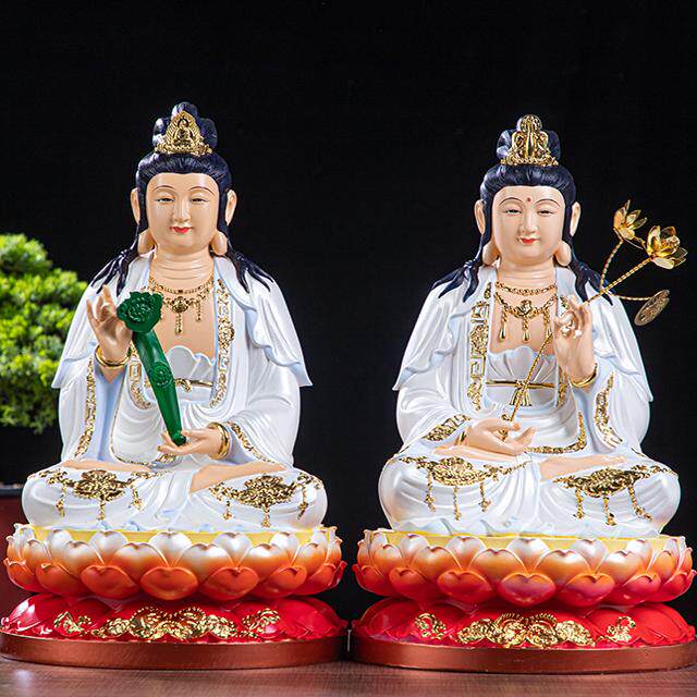 Household Manjushri Puxian Bodhisattva ornaments for worship