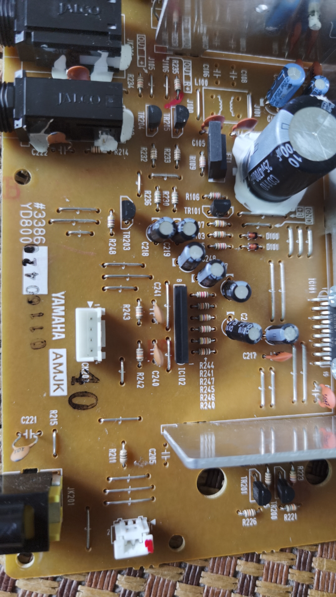 维修YAMAHA雅马哈KB290,291,190,191电子琴电源功放板150元包修好 - 图2