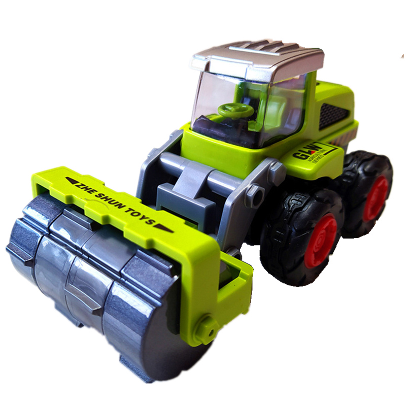 合金农夫车农场情景犁地车拖拉机惯性玩具车男儿童仿真模型收割机 - 图3
