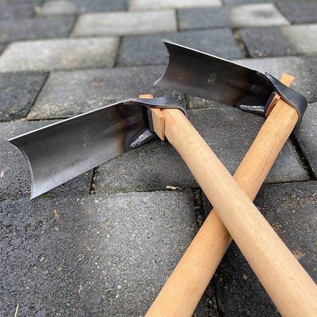 Flower hoe and small hoe farm tools and vegetables are small