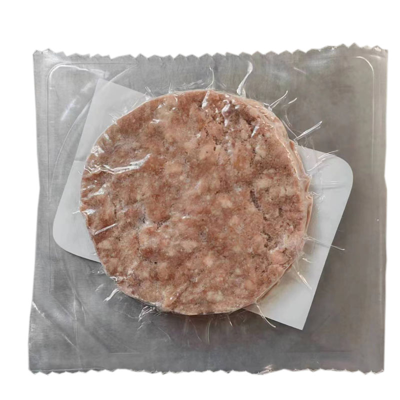 皓月早餐牛肉饼100g*10清真汉堡饼半成品西餐预调味商用家庭早餐 - 图0