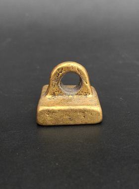 明清铜钮多种字样随机发货古玩