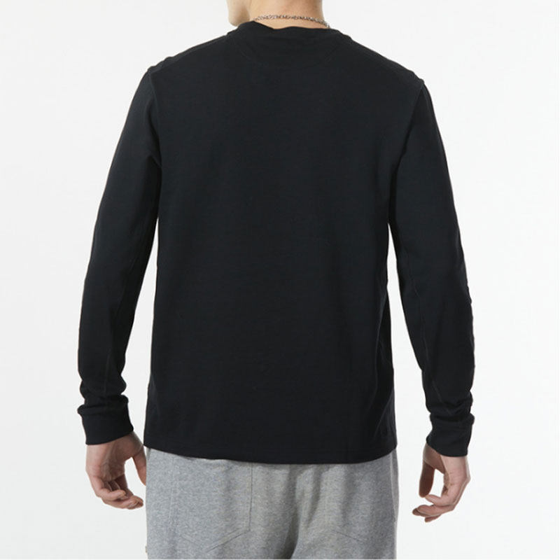 Nike耐克男装冬季新款运动休闲圆领长袖透气舒适T恤DD4757,淘宝优惠券,粉丝福利购,淘宝优惠卷