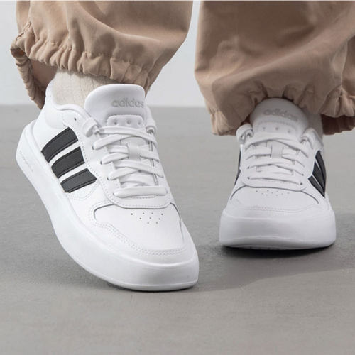 Adidas阿迪达斯男鞋女鞋2025春季新款COURT休闲运动板鞋JR0543 - 图3
