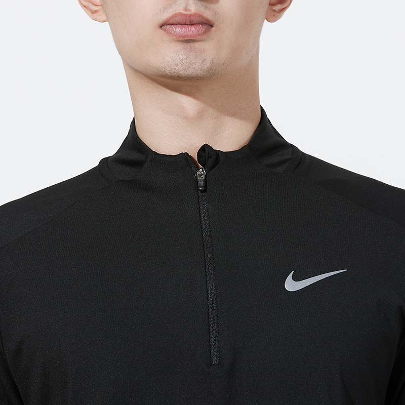 NIKE耐克长袖卫衣男装2023冬季新款保暖运动服半拉链套头衫DD4757