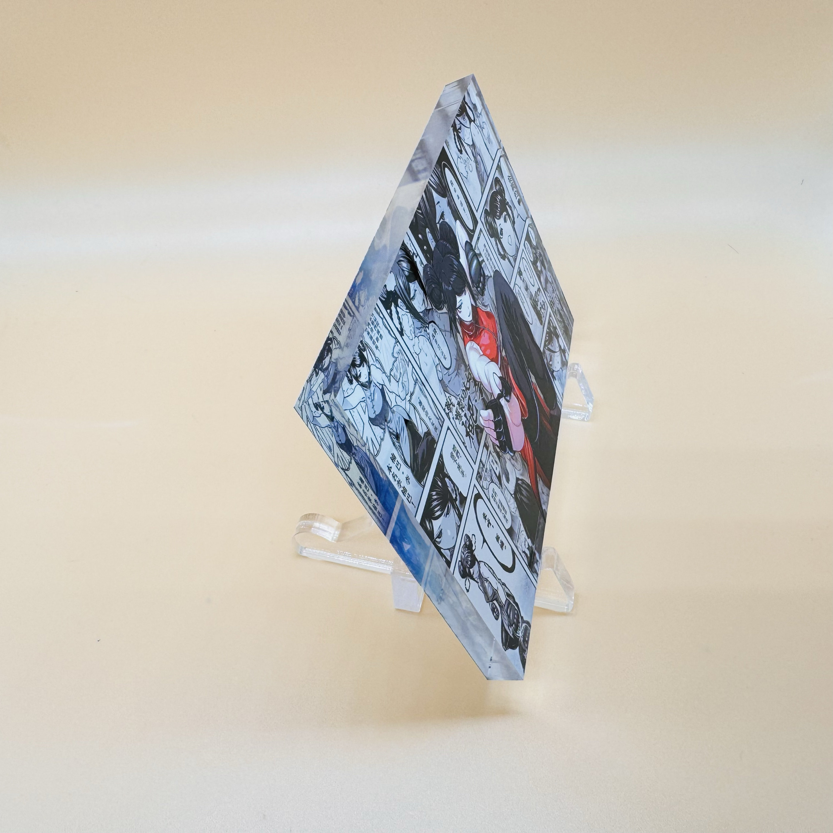 李柚巴一胜千金动漫周边定制卡通立牌二次元桌面摆件漫画亚克力砖,淘宝优惠券,粉丝福利购,淘宝优惠卷