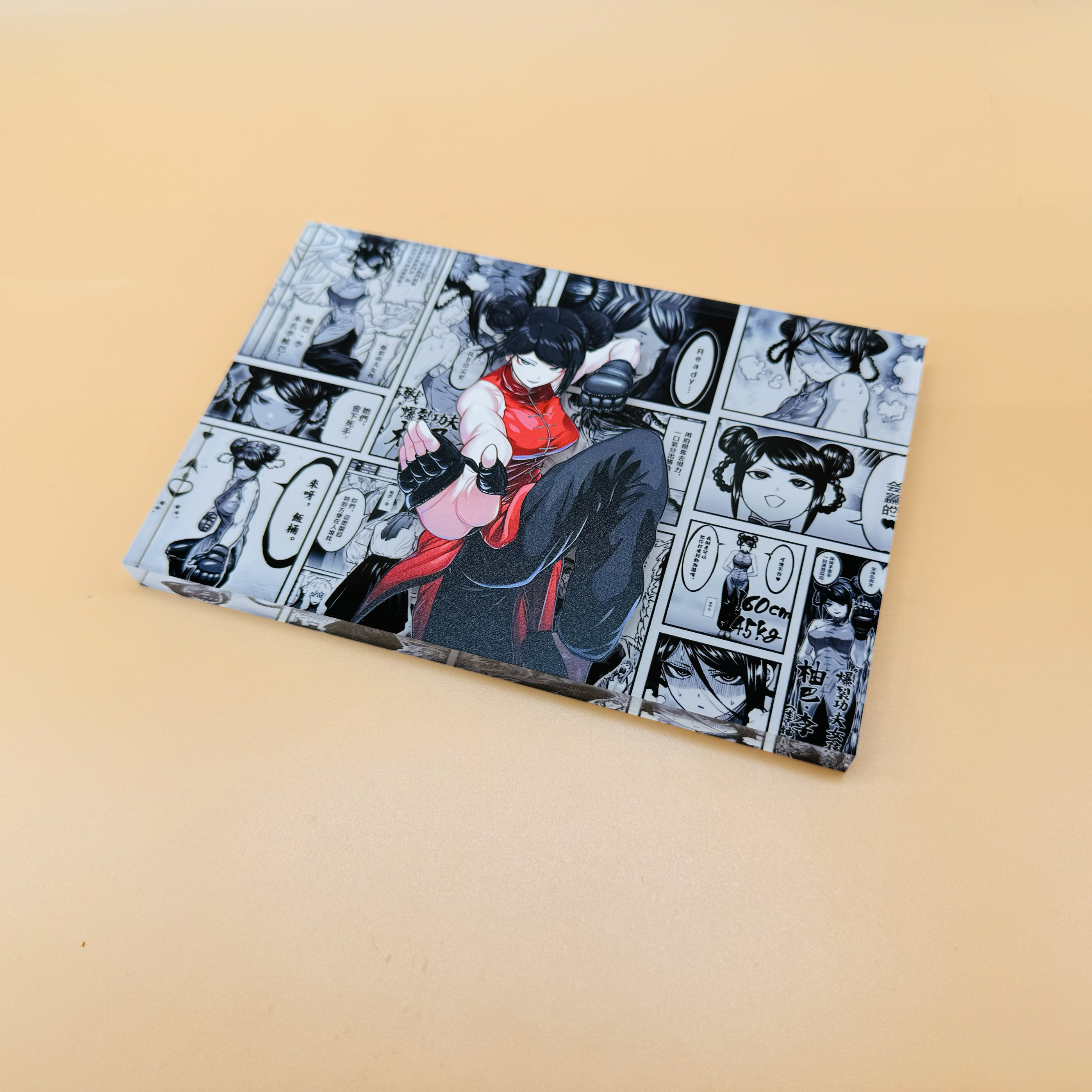 李柚巴一胜千金动漫周边定制卡通立牌二次元桌面摆件漫画亚克力砖,淘宝优惠券,粉丝福利购,淘宝优惠卷