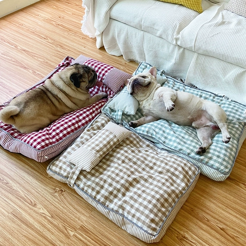 Фату собачья гнездо гнездо большие подушки для собак домашние животные пьют и стирают четыре сезона, общие учебы Hermore Hermore Hermun