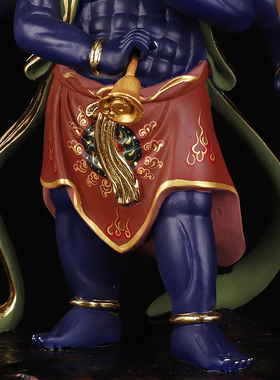 居家供奉殷元帅树脂摆件