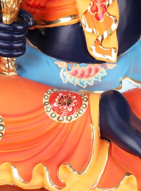 家用不动明王密宗树脂像