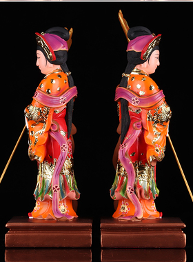 宫女神像神仙的左右宫女像居家供奉树脂玉帝王母护法仙女摆件祝福