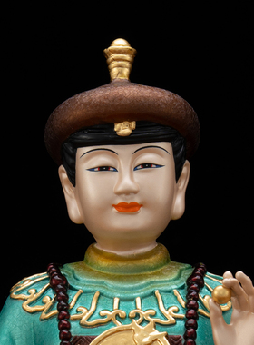 东北堂口铜四大家族神像摆件