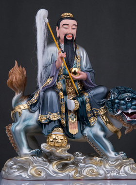 树脂保平安中式客厅太乙天尊神像