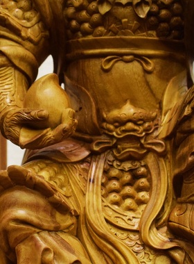 木雕齐天大圣佛像大圣孙行者神像